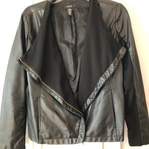 Transitional Vegan Leather Jacket